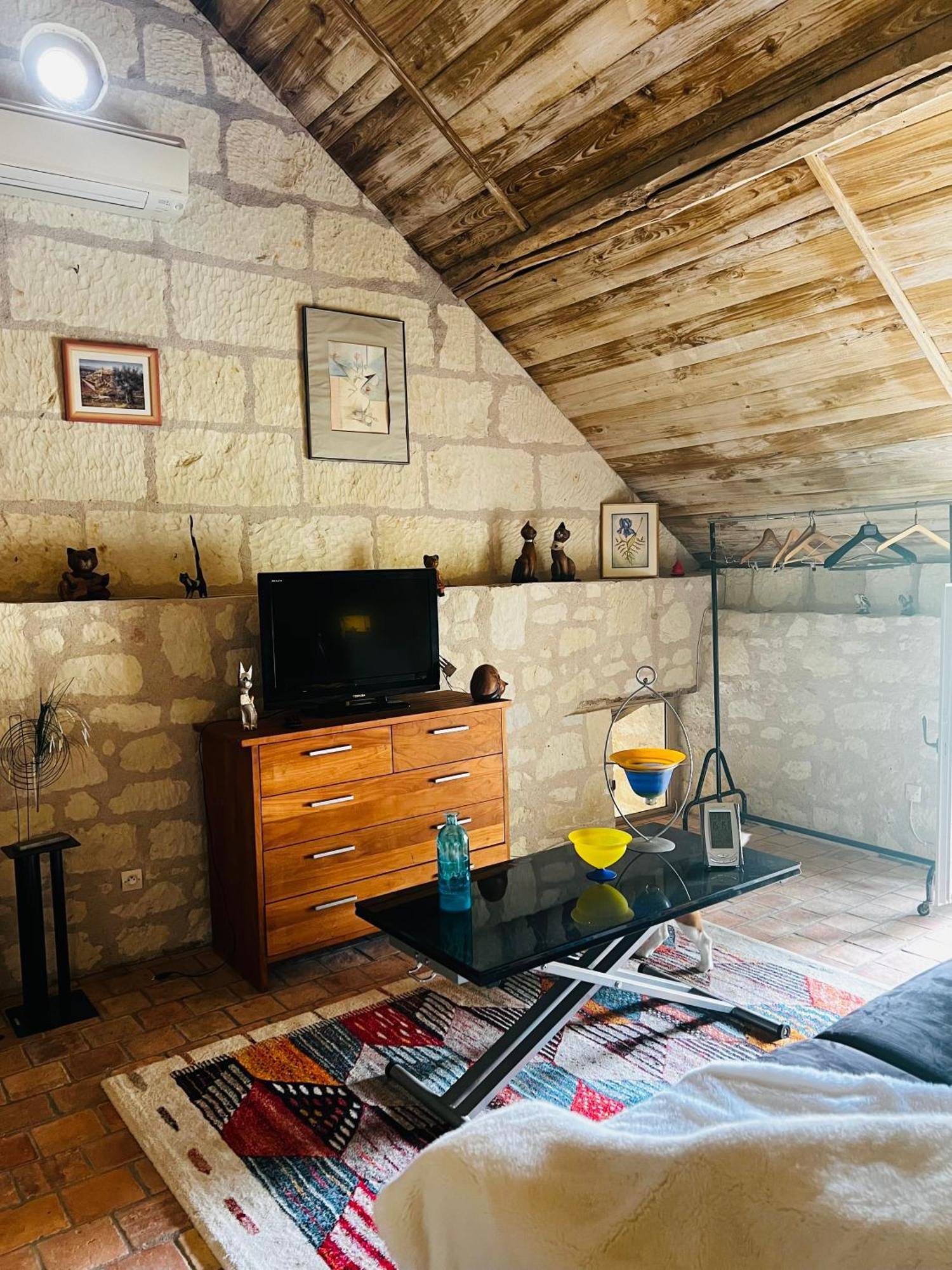 Chateau De La Thibaudiere - Chambre Du Tonneau Allonnes  Eksteriør bilde